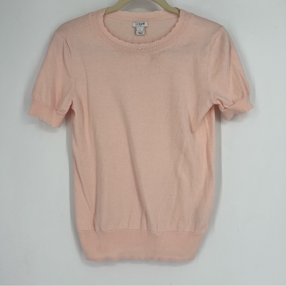 NWOT J Crew Blush Pink Top | Size S